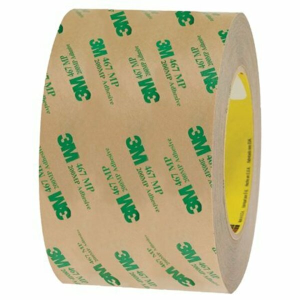 Bsc Preferred 3'' x 60 yds. 3M 467MP Adhesive Transfer Tape Hand Rolls, 6PK T967467MP6PK